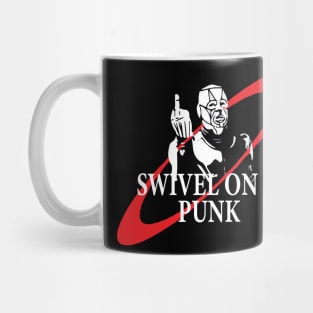 Kryten Red Dwarf Swivel On It Punk Mug